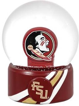 Evergreen Florida State University 5 in. Glass Tabletop Snow Globe