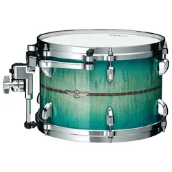 Tama Star Maple 10" x 7" Emerald Sea Curly Maple Burst - Tom Tom