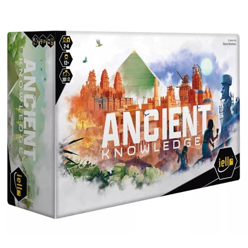 IELLO Ancient Knowledge Strategisch Kaartspel voor 2 tot 4 spelers