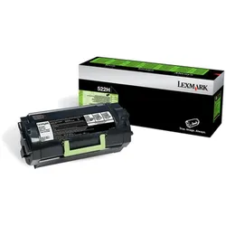 LEXMARK Return Toner 522H schwarz hohe Kapazität