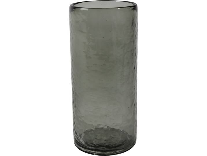 Windlicht Urban grau Glas D 8 cm H 16.5 cm - Windlicht