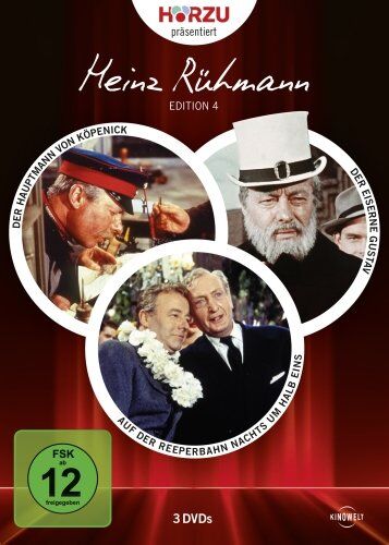 Wolfgang Liebeneiner - Hörzu präsentiert Heinz Rühmann - Edition 4 [3 DVDs] - Preis vom 19.10.2026 19:33:35 h