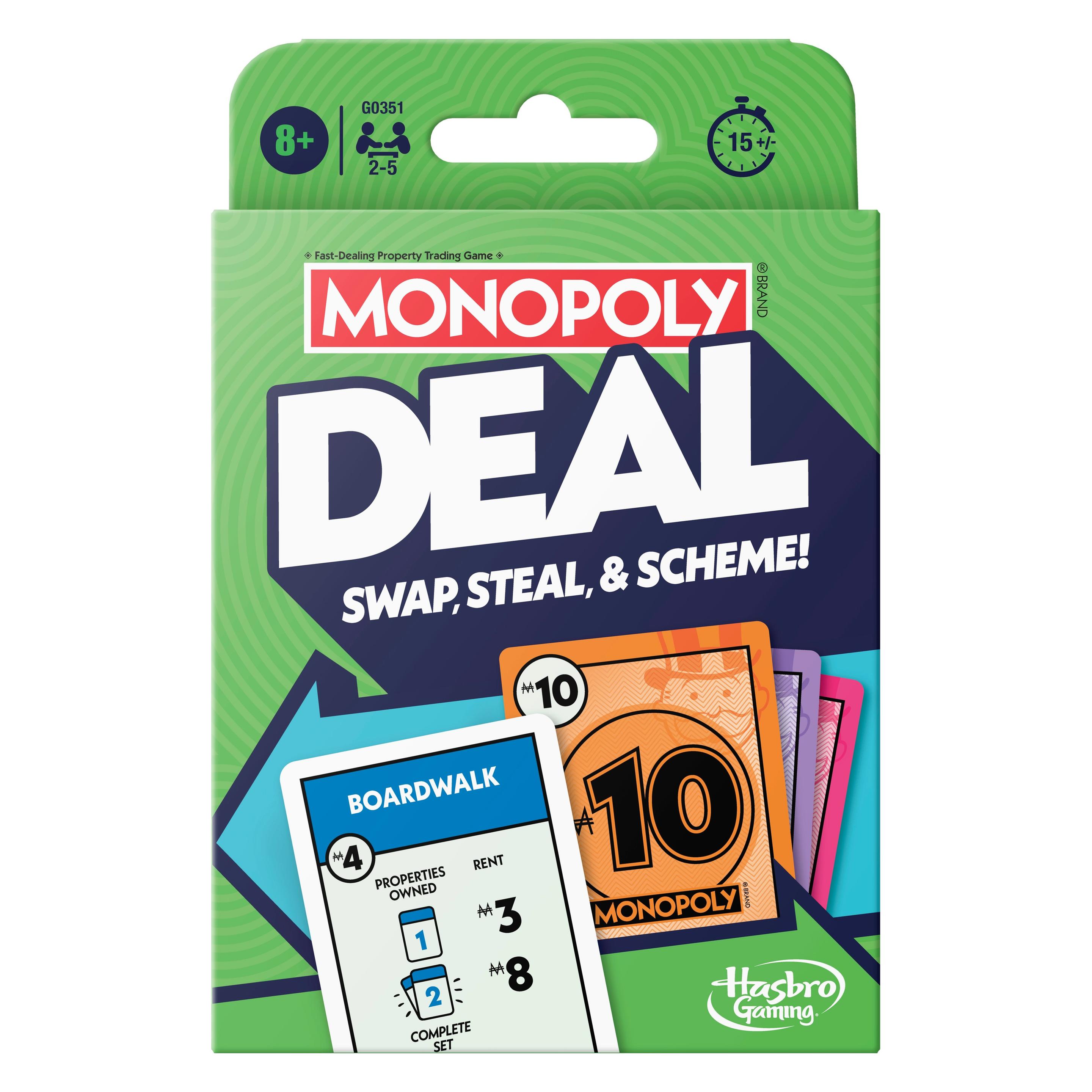 Hasbro Gaming HASBRO Monopoly Deal Refresh (Dänisch, Norwegisch) (G03512DN0)