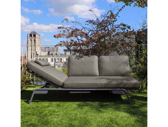 Zebra Somerset Gartenloungesofa Aluminium/Sunproof