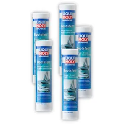 5x Schmiermittel LIQUI MOLY 25043 Marine Bootsfett Schmierung Schiff Boot 400g