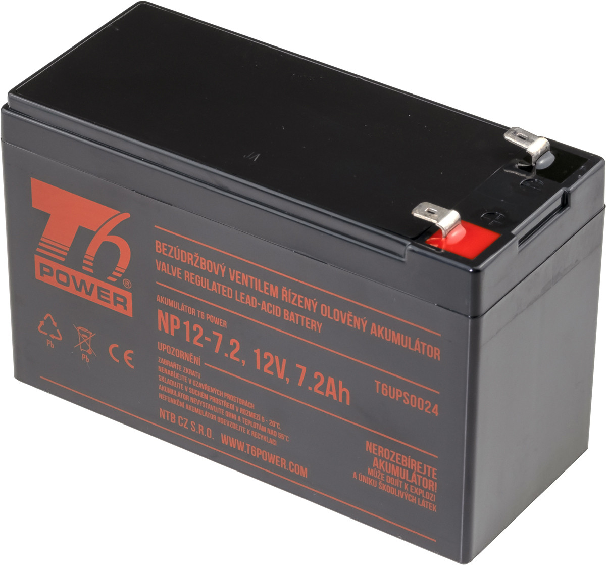 Eaton T6 Power Pro Batterij 5E700F, VRLA, 12V