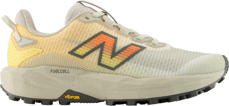 New Balance Women's FuelCell Rebel Trail White Peach 37