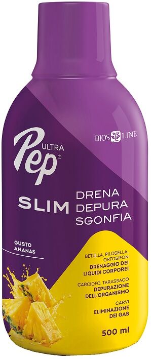 BIOS LINE SpA Ultra Pep Slim Drena Depura Sgonfia Ananas, 500 ml