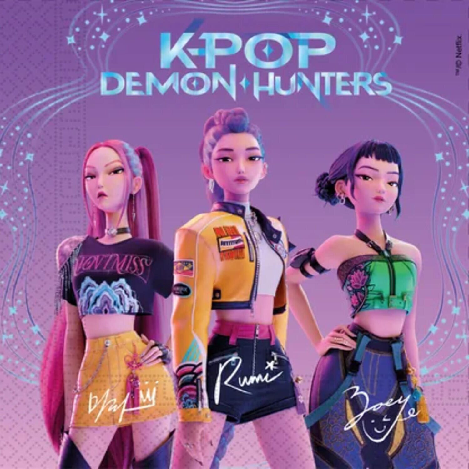 Procos K-Pop Demon Hunters zweilagige Papierservietten 98641