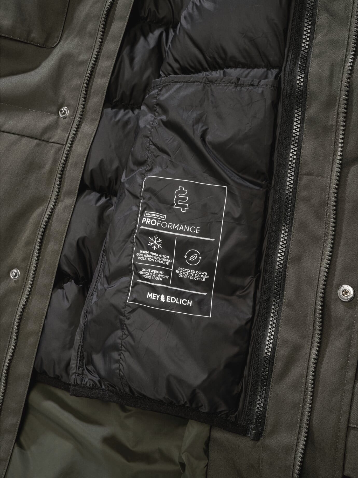 Mey & Edlich Evolutions-Parka Grün 48
