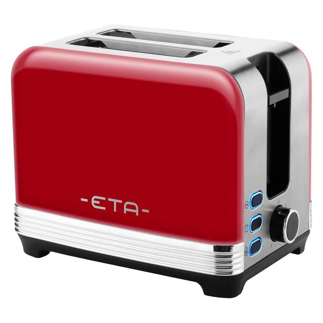Omega Toaster im RETRO-Stil 916690030 Dick, rot (ETA916690030)