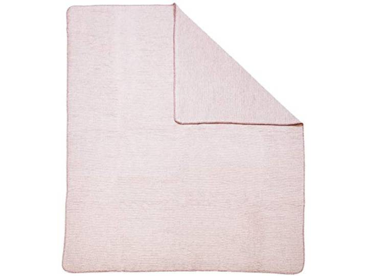done. Blankets Wohndecke Coco mit gekettelter Ziernaht 150 cm x 200 cm Old Rose
