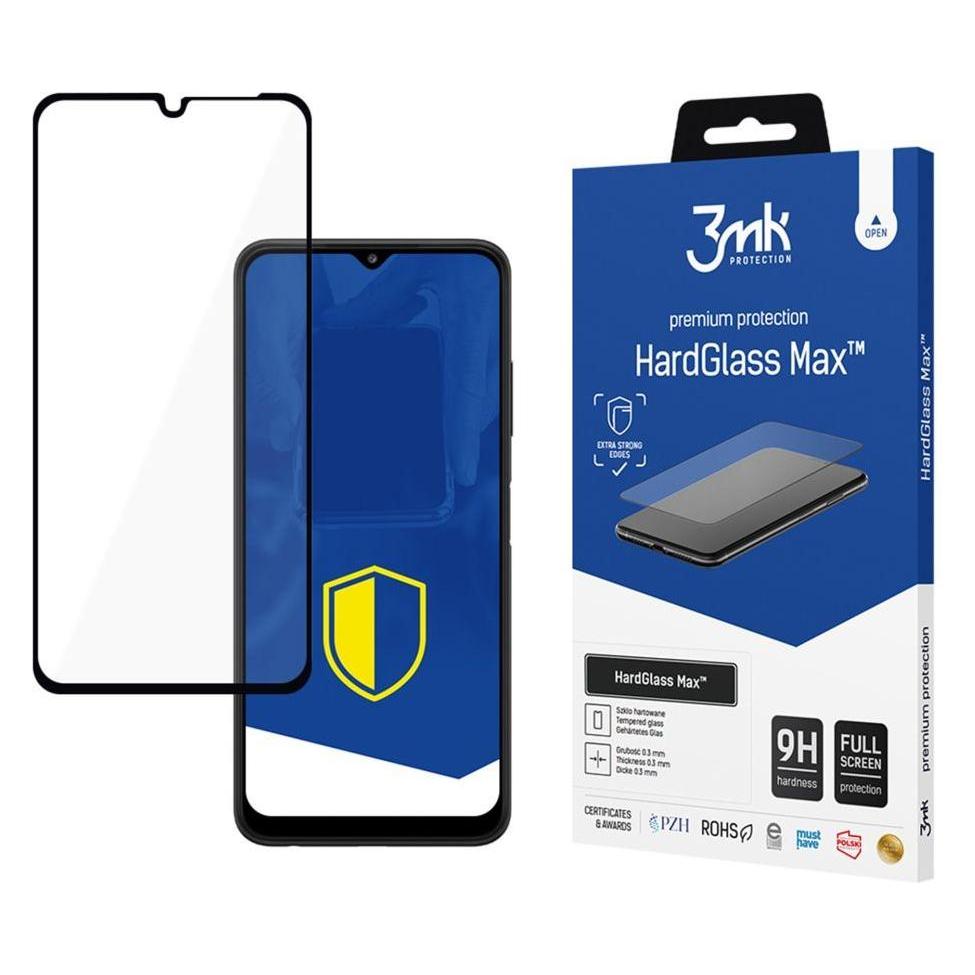 3MK Samsung Galaxy A22 5G - HardGlass Max Black (Samsung Galaxy A22 5G) (W-3HGMxB-SaA225G-0)