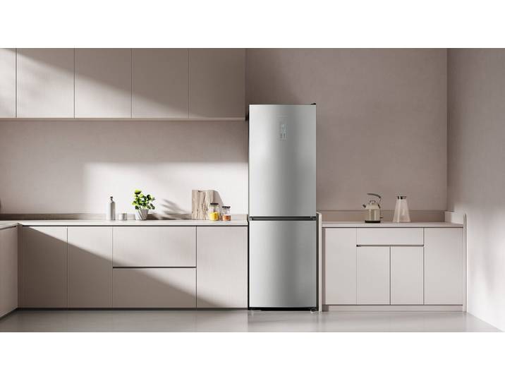 Dreame Kühl-/Gefrierkombination DRB400WMBCEU, 185 cm hoch, 59,5 cm breit, Viel Platz, Leise, Modernes Design