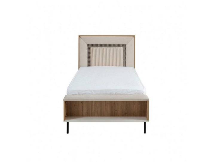 Xlmoebel Kinderbett Bettrahmen 120 cm Holz Braun für das Kinderzimmer (Bettrahmen, 1-tlg., Bettrahmen 120 cm), Made in Europa