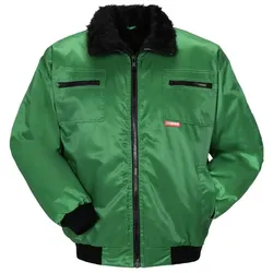 Winter-Pilotenjacke "GLETSCHER" Outdoor - S - grün