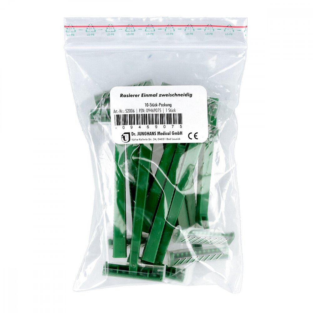 Dr. Junghans Medical GmbH Einmal Rasierer zweischneidig 09469075
