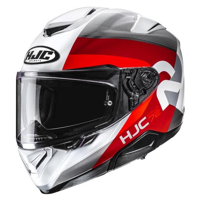 HJC Rpha72 Phyta Motorradhelm Weiss Rot (S) (65853171)