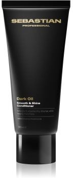 Sebastian Dark Oil condicionador hidratante para cabelo brilhante e macio 200 ml. Dark Oil