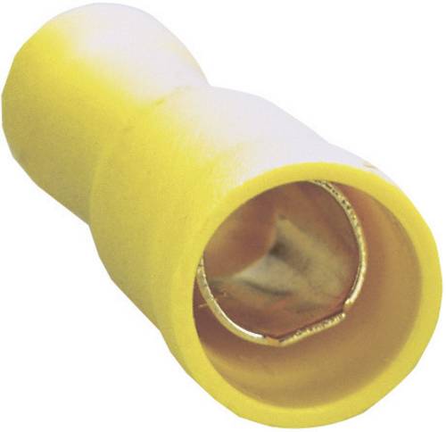 Sinuslive Car HiFi Rundsteckerhülse 10er Set 6mm² 6mm vergoldet