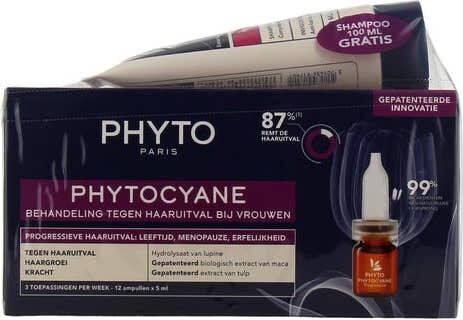 PHYTO cyane Pack Tratamiento Anticaída Progresiva Mujer