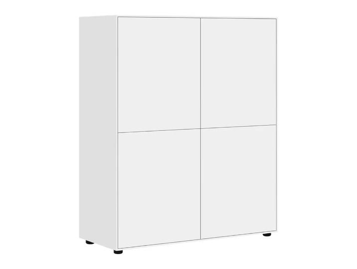 Highboard Malik, Edition, weiss, Holzwerkstoff