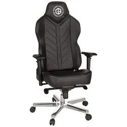 Gamingstuhl Gamebreaker Schwarz ca. 70x139x58cm