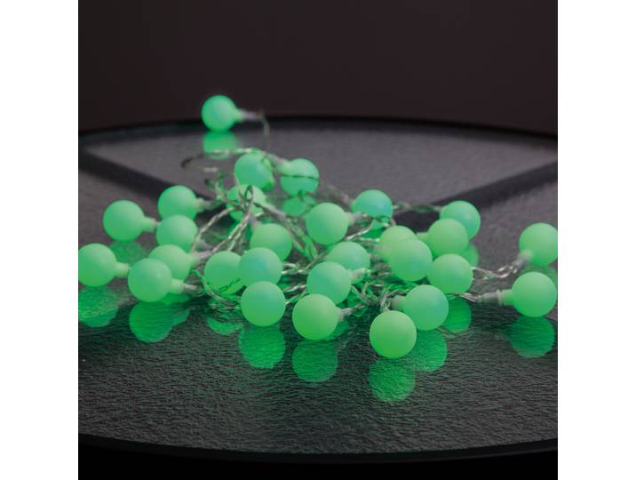 Star Trading LED-Partykette \ Berry\ , 50 grüne LED,