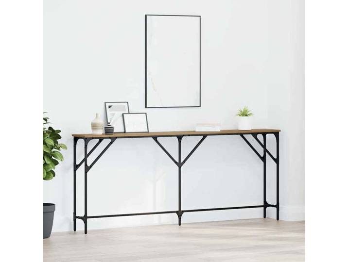 (ON SALE)Meuble Salon/Meuble d'Entrée - Table console - chêne artisanal - 180x23x75 cm EU541328