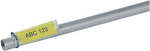 HellermannTyton 526-01714 HFX12-35P-SP-YEWH Kabel-Etikett Helafix 35 x 12mm Farbe Beschriftungsfeld: Gelb Anzahl Etiketten: 110