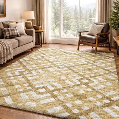 Addison Rugs Premium Washable Super Soft Geo Sinai Dream Shag Rug
