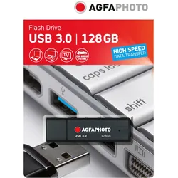 USB-Stick 128 GB, USB 3.0 schwarz