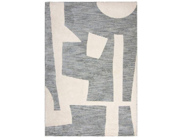 Flair Rugs Webteppich, Grau, Graphik, rechteckig, 200x300 cm, Reach, AZO-frei, Bsci, Handmade in India, für Fußbodenheizung geeignet, Teppiche und Böden, Teppiche, Moderne Teppiche