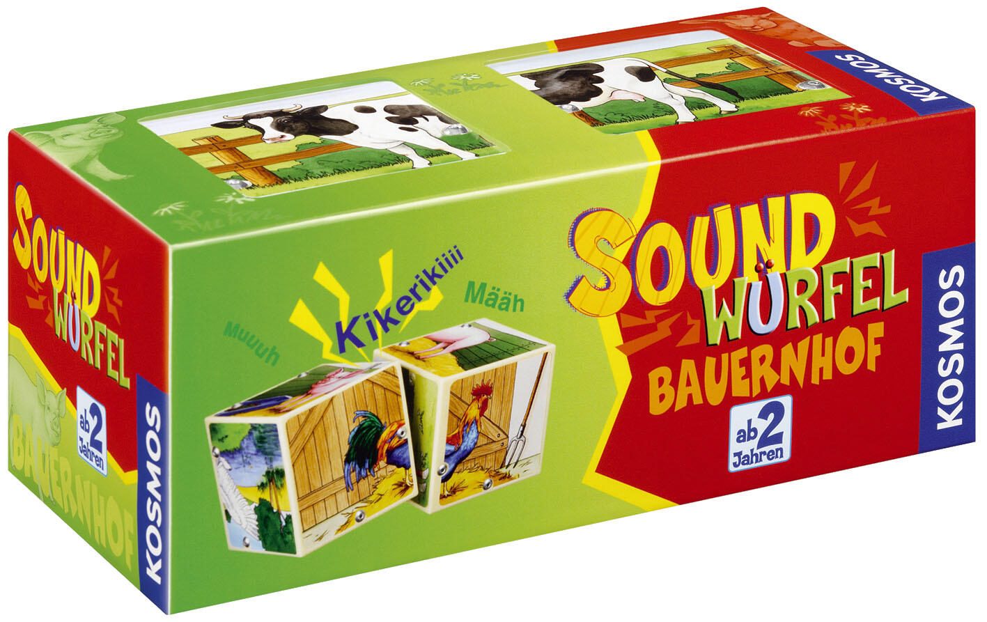 KOSMOS Soundwürfel Bauernhof Geschicklichkeitsspiel 697365