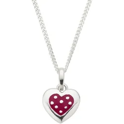 Zeeme for Kids Halskette 925 Sterling Silber Herz-Motiv