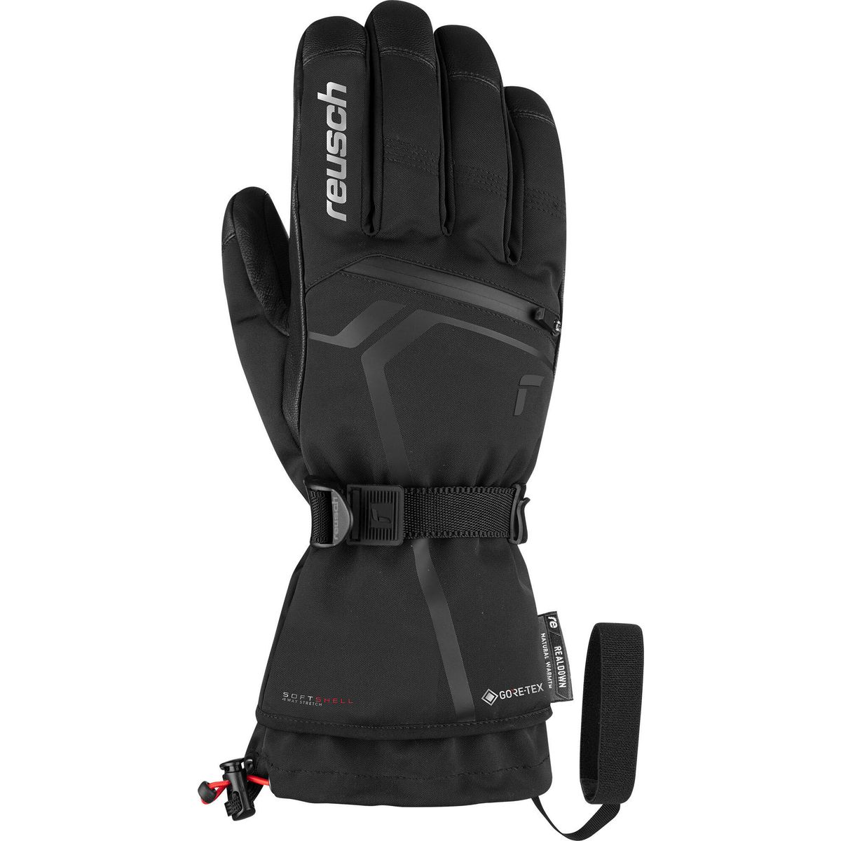 Reusch Down Spirit GTX black / silver (7702) 7,5 6101355-7702-7,5