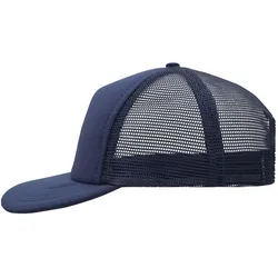 Basecap "MB6508" 5-Panel-Flat-Peak - navy
