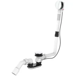 Laufen, Siphon, Garniture découlement et de trop-plein, pour baignoire en acier/acrylique sanitaire, H2951420040001 (Ablaufgarnitur, Überlaufgarnitur)
