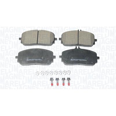 MAGNETI MARELLI Bremsbelagsatz, Scheibenbremse 363916061361 für Mercedes