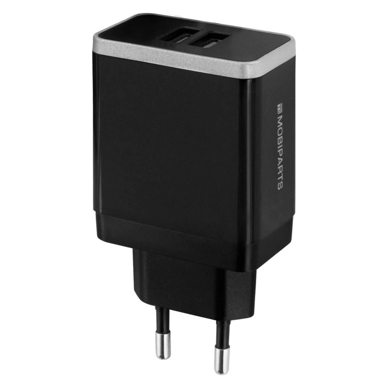 Mobiparts 39085 Schwarz Indoor (26 W, 2 Ports) (MP-39085)