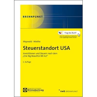 Steuerstandort USA, Set von Andreas Maywald,Norbert Miethe, Nwb Verlag, 978-3-482-67492-1