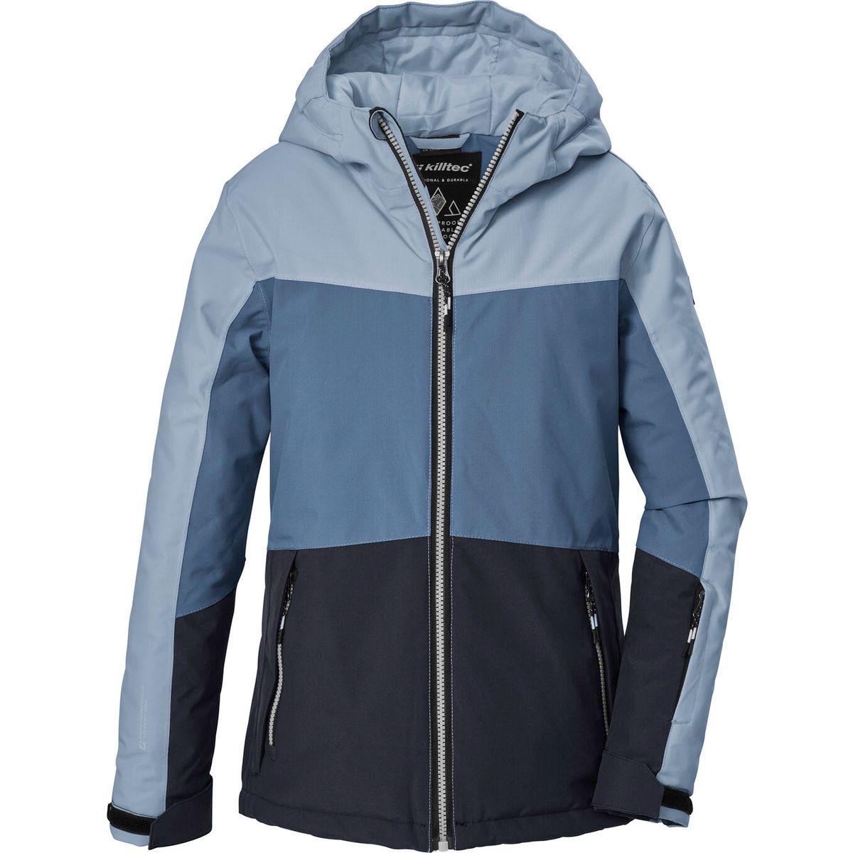 killtec KSW 198 Girls Ski Jacket hell denim (00508) 152 44796-000-00508-152