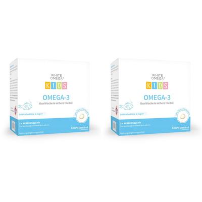 2x White Omega Kids Weichkapseln 2x270 St
