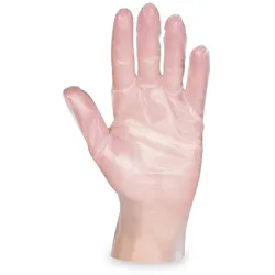 200x Einweghandschuhe transparent aus TPE ungepudert Latexfrei Gr. M