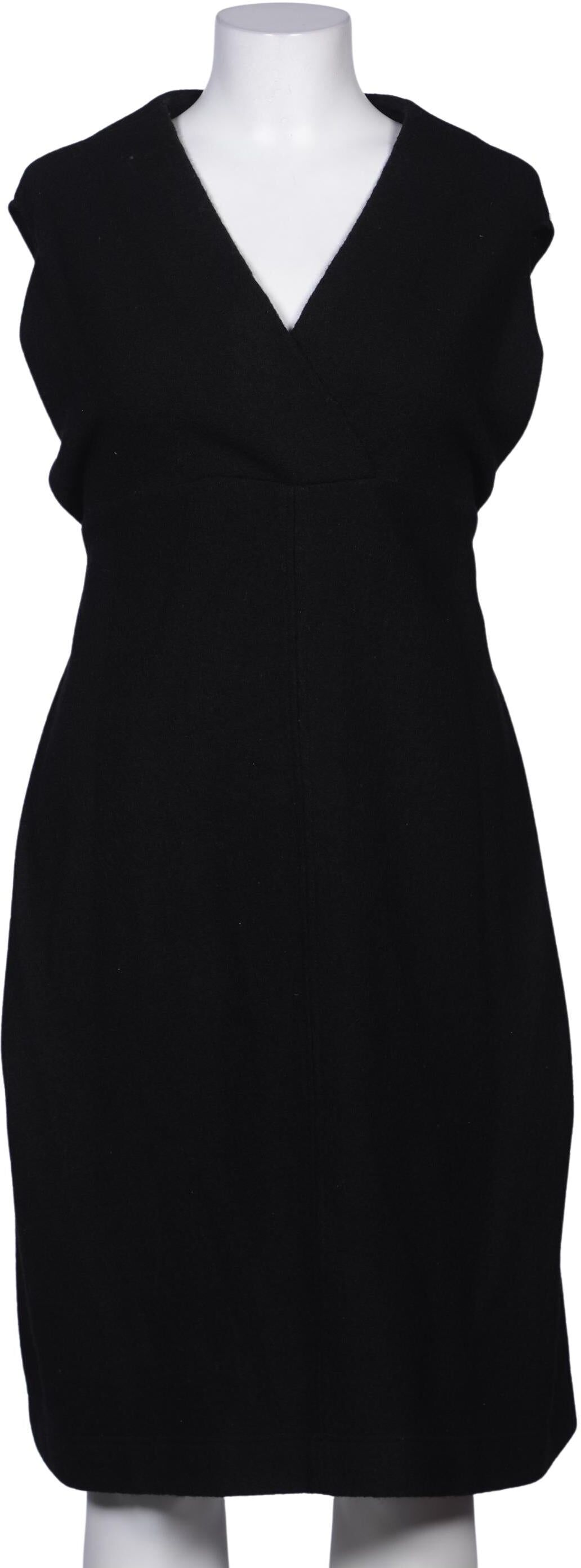 Marimekko Damen Kleid, Schwarz, Gr. L, Wolle - Second Hand