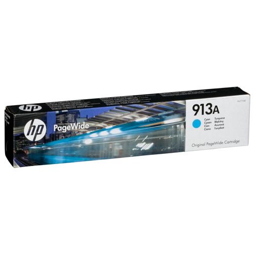 HP F6T77AE PageWide Tintenpatrone cyan No. 913 A
