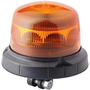 Hella Warnleuchte RotaLED 2XD 013 979-011, orange, 360° LED, mit 12 / 24 V, anschraubbar, ECE R65, Rundumkennleuchte