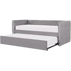 TAGESBETT 90/200cm Grau Gassin