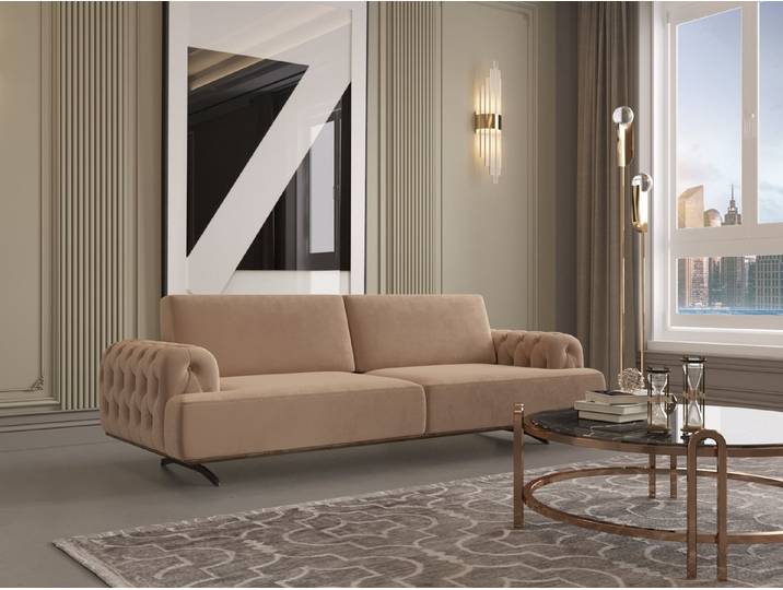 Möbeldreams Chesterfield-Sofa Chesterfield Sofa Modern Verstellbare Rückenlehne