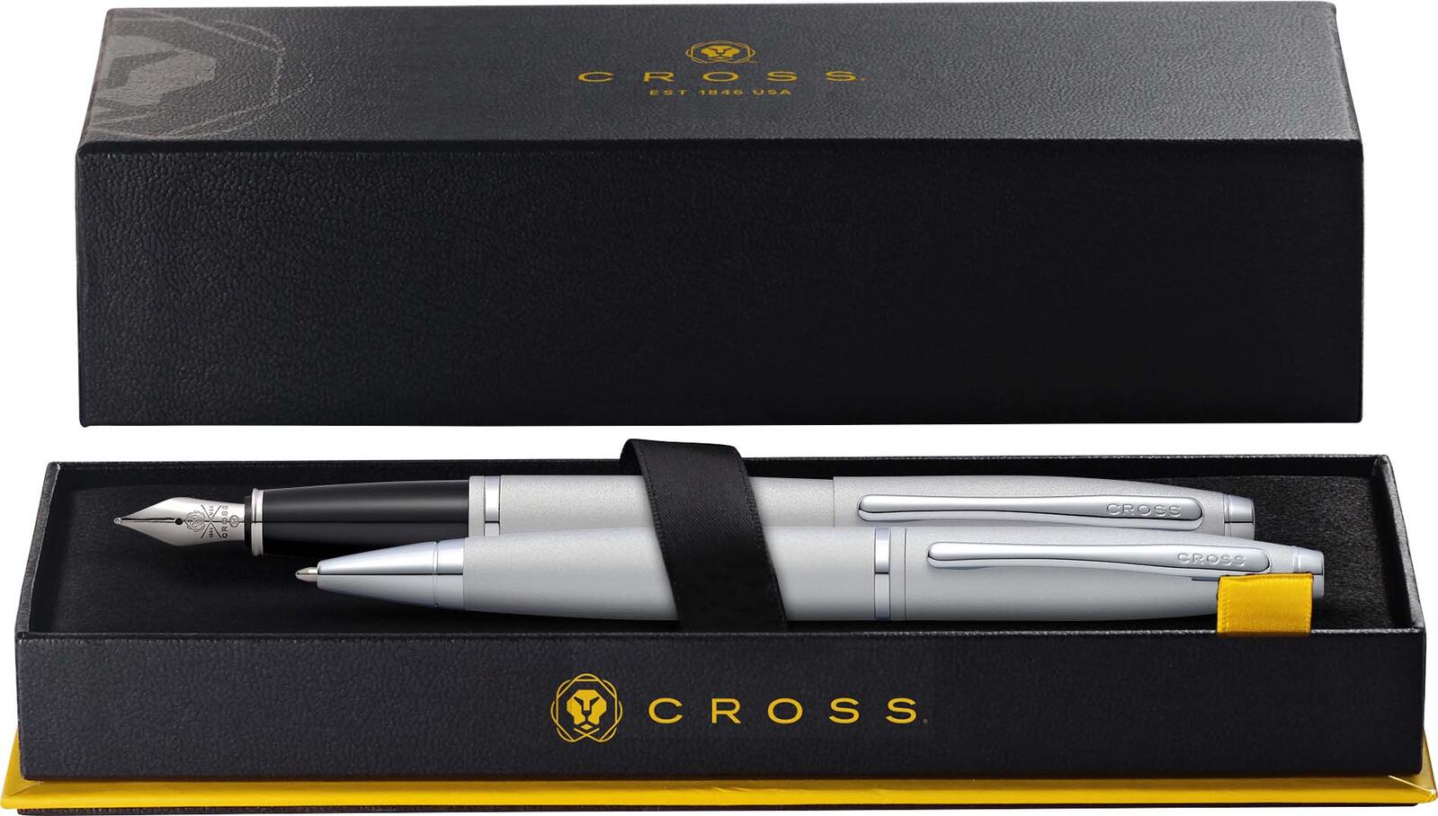 CROSS Schreibset Calais silber 40-AT0116-16SET
